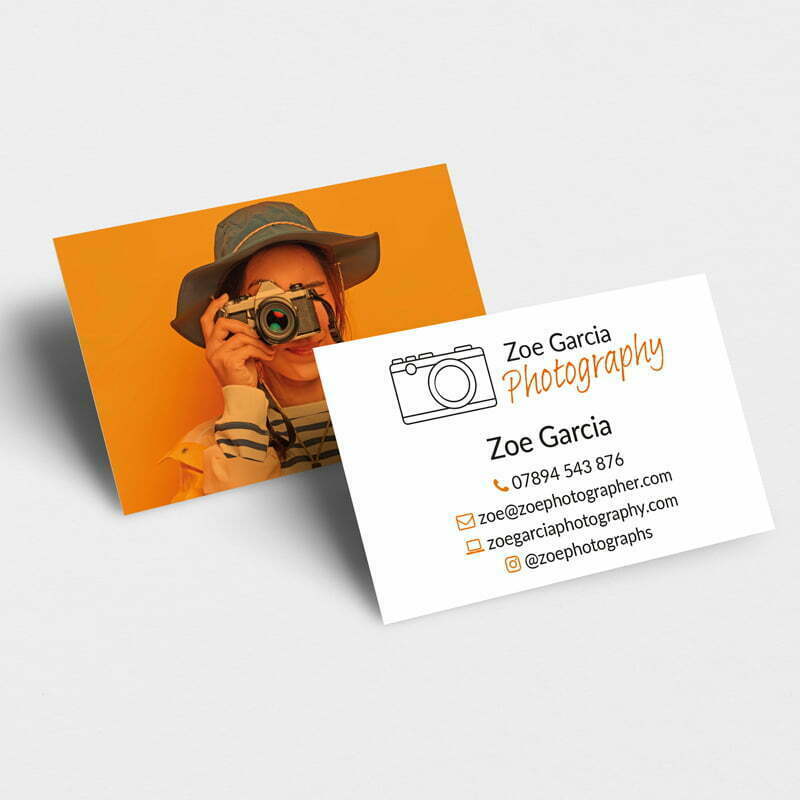 Zoe Garcia Photography Business Cards