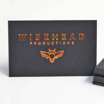 Wisehead Productions Business Card