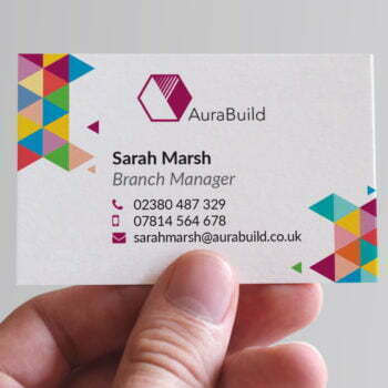 AuraBuild Business Card