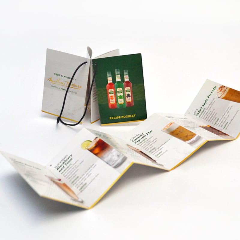 folded panels swing tags